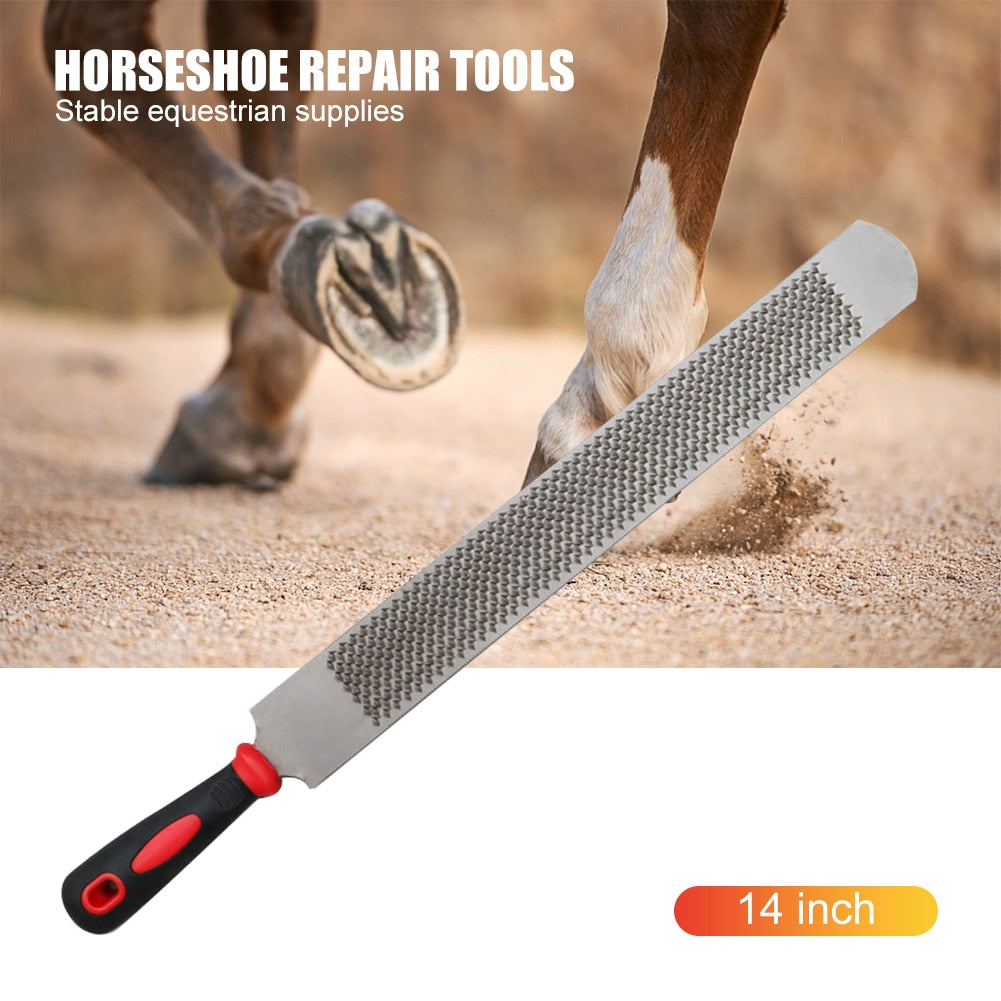 14 Inch Iron Horseshoe Hoof Rasp
