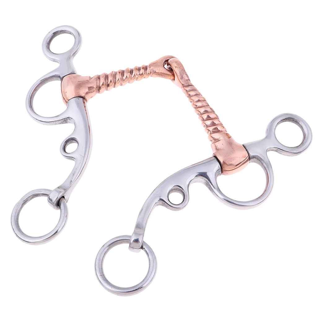 5inch Copper Training Snaffle Bit